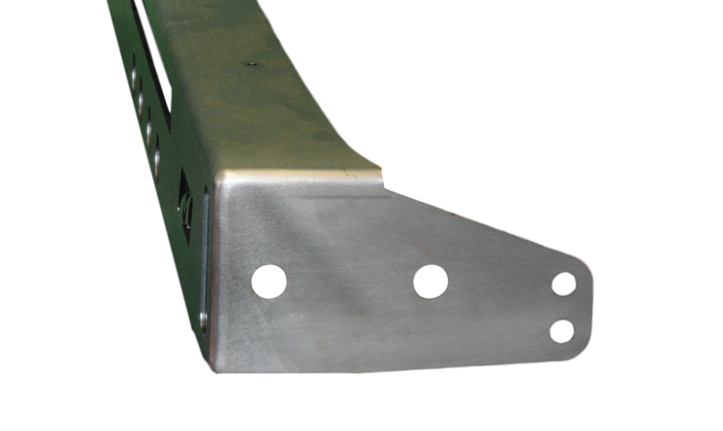 Jeep JK Micro Rear Bumper W/Light Bar Cut Out 07-18 Wrangler JK Bare Steel Motobilt