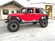 Load image into Gallery viewer, Jeep JK Unilimited Rocker Guards With Step 07-18 Wrangler JK Crusher Series Bare Steel Motobilt