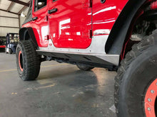 Load image into Gallery viewer, Jeep JK Unilimited Rocker Guards With Step 07-18 Wrangler JK Crusher Series Bare Steel Motobilt