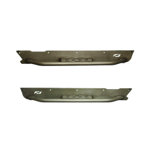 Load image into Gallery viewer, Jeep TJ Full Length Rocker Guards W/Step 97-06 Wrangler TJ Bare Steel Motobilt