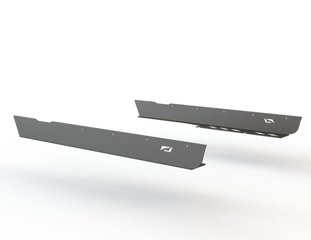 Full Length Rocker Guards for Jeep LJ Unlimited - Notched for Motobilt TJ/LJ Front Fenders Motobilt