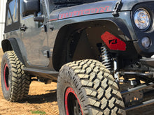 Load image into Gallery viewer, Jeep JK Rocker Guards W/Step 07-18 Wrangler JK Crusher Series Bare Steel Motobilt