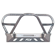 Load image into Gallery viewer, Jeep YJ TJ LJ Front Bumper W/Grill Hoop and Stinger Bare Steel Motobilt