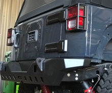 Load image into Gallery viewer, Jeep JK Rear Bumper 07-18 Wrangler JK Crusher Series Bare Steel Motobilt