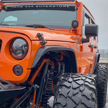 Load image into Gallery viewer, Aluminum Crusher 2 Inch Front Fenders for Jeep JK / JKU Motobilt