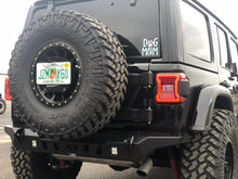 Load image into Gallery viewer, Jeep JL Tire Carrier 18 + Wrangler JL Up To 40 Inch Tire Motobilt