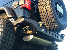 Load image into Gallery viewer, Jeep JL Rear Bumper Crusher With Light Mounts With Spare Tire Cut Out 2018-Present Wrangler JL Motobilt