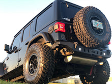 Load image into Gallery viewer, Jeep JL Rear Bumper Crusher With Light Mounts With Spare Tire Cut Out 2018-Present Wrangler JL Motobilt