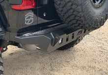 Load image into Gallery viewer, Jeep JL Rear Bumper Crusher With Light Mounts With Spare Tire Cut Out 2018-Present Wrangler JL Motobilt