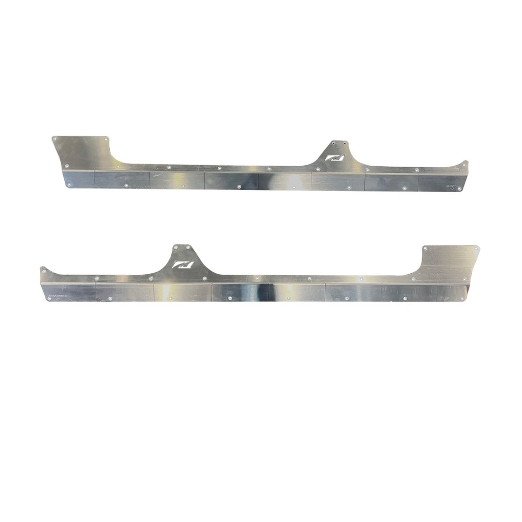Aluminum Unlimited Rocker Armor for Jeep JLU 4 Door Motobilt
