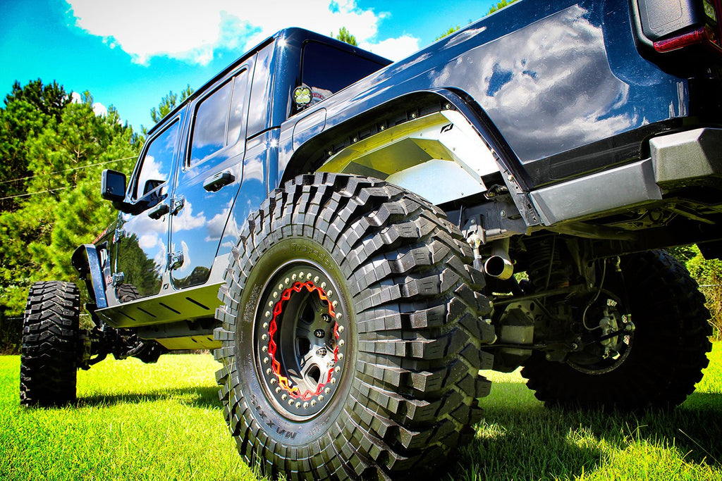 Rear Aluminum Inner Fenders for Jeep JT Gladiator Motobilt