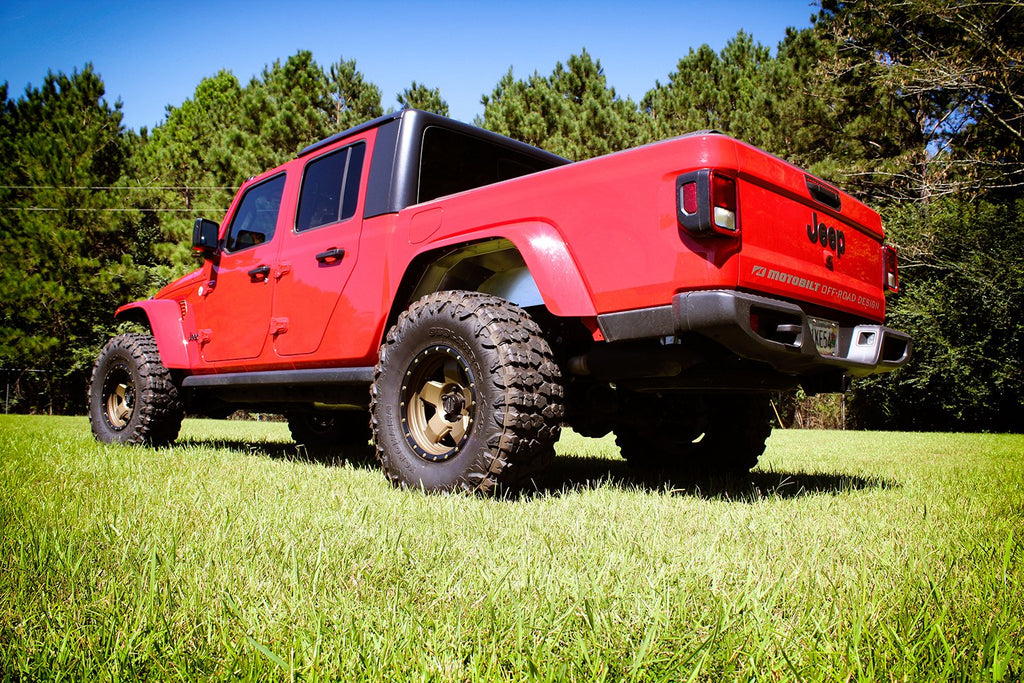 Rear Aluminum Inner Fenders for Jeep JT Gladiator Motobilt