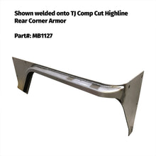 Load image into Gallery viewer, Weld-On 2 Inch Fender Flares for MB1127 For Jeep TJ Motobilt