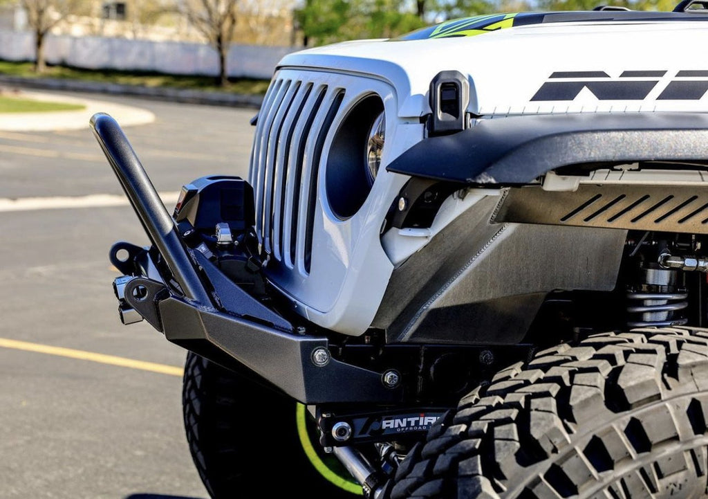 Tomahawk Frame Chop Front Bumper w/Bull Bar for Jeep JK, JL, JT