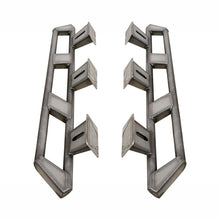 Load image into Gallery viewer, Frame Mounted Rocker Guards For 4 Door Jeep JL Bare Steel Motobilt