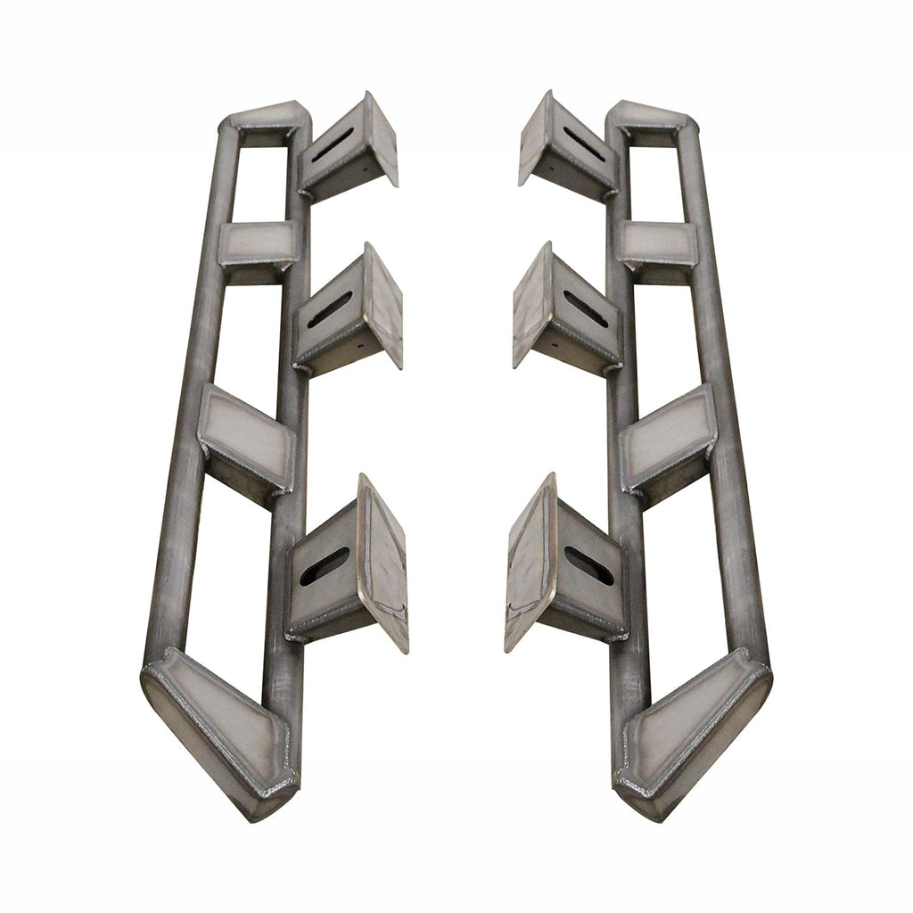 Frame Mounted Rocker Guards for Jeep JKU 4 Door Motobilt