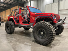 Load image into Gallery viewer, Frame Mounted Rocker Guards For 4 Door Jeep JL Bare Steel Motobilt
