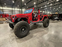 Load image into Gallery viewer, Frame Mounted Rocker Guards For 4 Door Jeep JL Bare Steel Motobilt