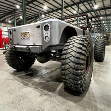 Load image into Gallery viewer, 15 inch Stretch Over the Rail Corner Armor for Jeep YJ Motobilt