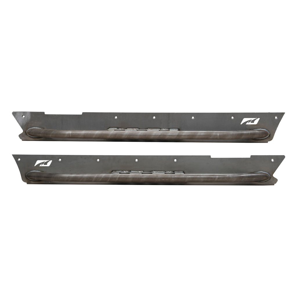 Full-Length Rocker Armor for Jeep YJ Fender Notch Step Motobilt - MB1219-FND-S - Motobilt