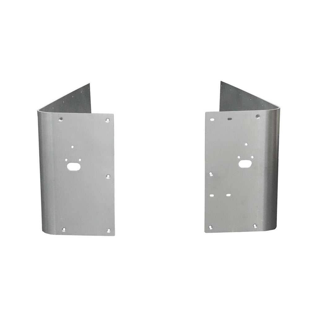 2 Inch Stretch Corner Armor for Jeep YJ 5 Inch Round LED Tail Light Aluminum Motobilt - MB1220-TL-A - Motobilt