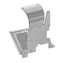 Load image into Gallery viewer, Aluminum Cowl and Mini Fender Armor for 1986-1995 Jeep Wrangler YJ