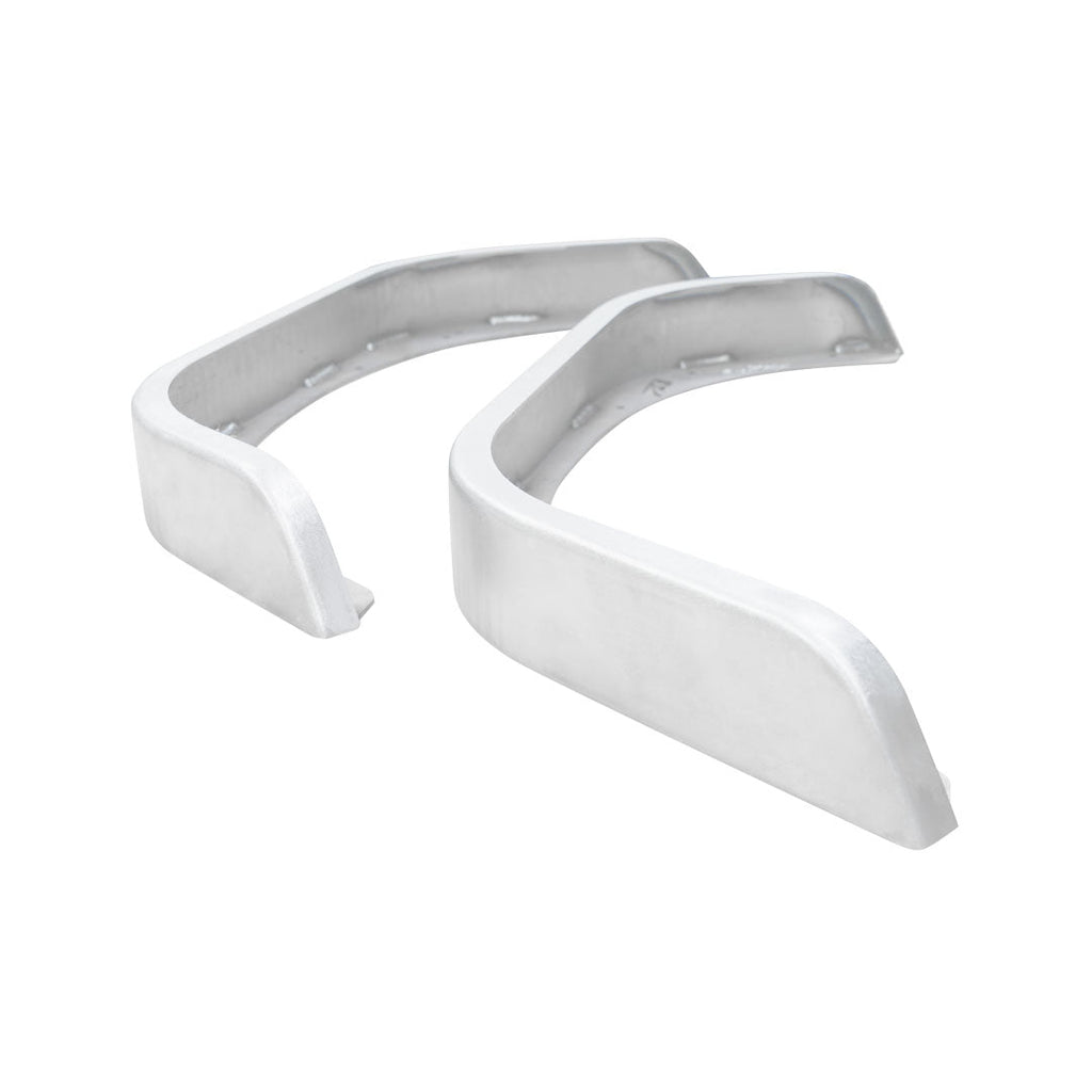 Double Arch Rear Fender Flare for Jeep CJ/YJ/TJ Aluminum 2 Inch Motobilt - MB1233-2-A - Motobilt