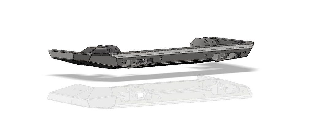 Tomahawk High Clearance Rear Bumper for Jeep JT Motobilt