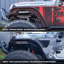 Load image into Gallery viewer, High Clearance Front Fender &amp; Corner Armor System for JK/JKU
