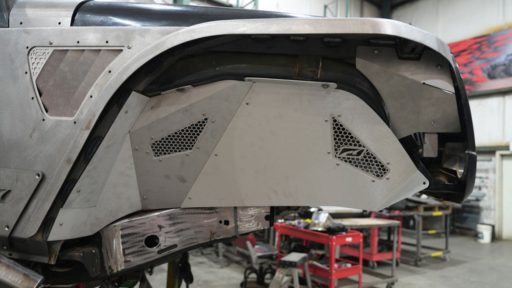 Inner Fender for Front Corner Armor System for JK/JKU