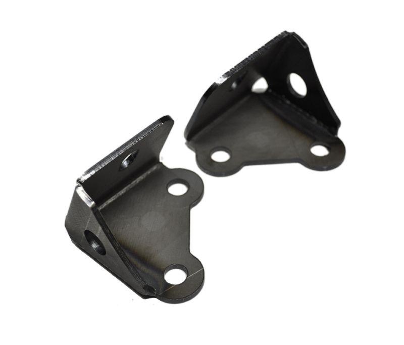 A-Pillar LED Light Mount Kit for Jeep JK/JKU Powdercoat Motobilt