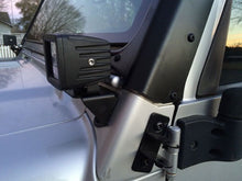Load image into Gallery viewer, A-Pillar LED Light Mounts for Jeep TJ/LJ Motobilt