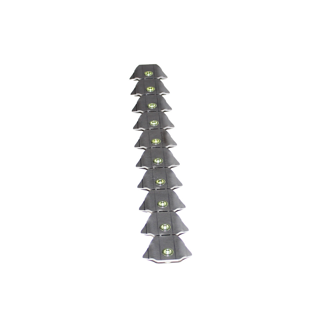 Trick Tab with 1/4 Inch 20 Rivnuts 10 Pack Motobilt