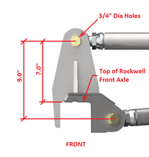 Load image into Gallery viewer, Rockwell Axle Lower Link Plate Kit Motobilt