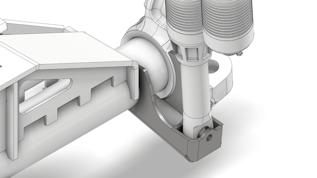 Dana 60 Coilover Strut Drop Bracket Motobilt