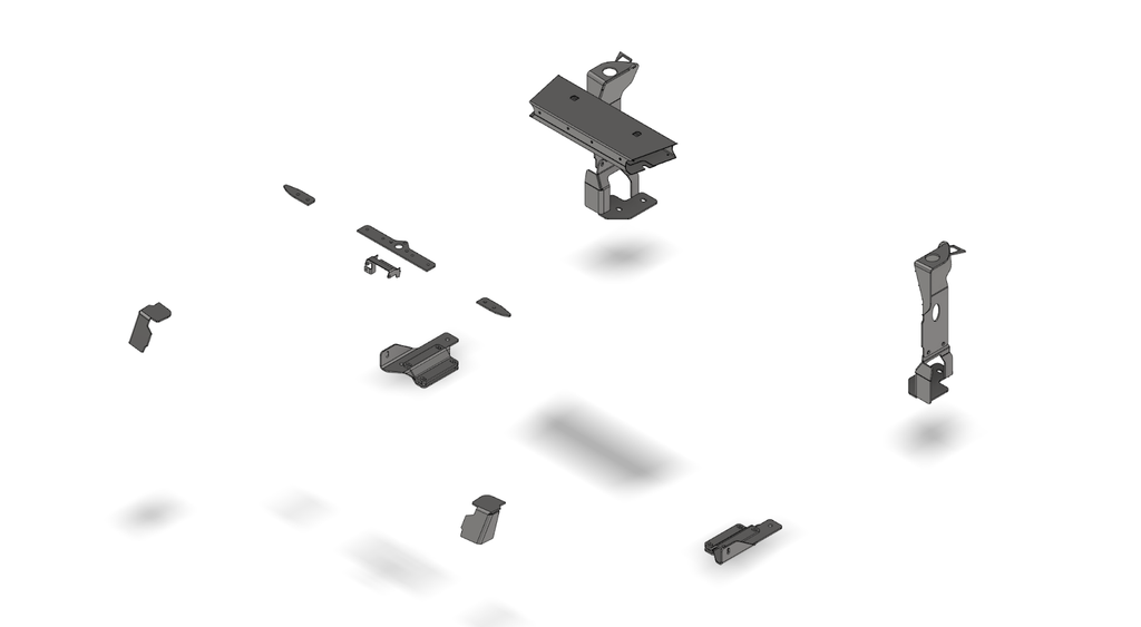 Cage Bracket Kit for Jeep JT Gladiator Motobilt