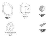 Load image into Gallery viewer, DIY Dana 44 DIFF Cover Motobilt