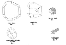 Load image into Gallery viewer, DIY Dana 60 Super Duty DIFF Cover Motobilt
