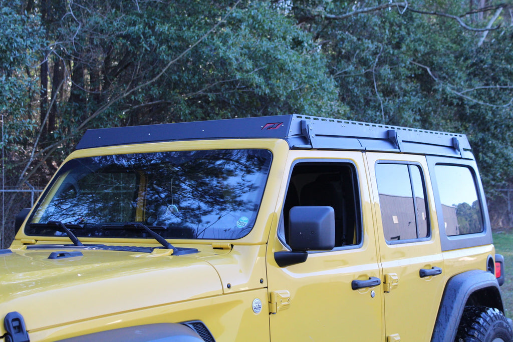 Full Cab Roof Rack for Jeep Wrangler JL Unlimited Motobilt