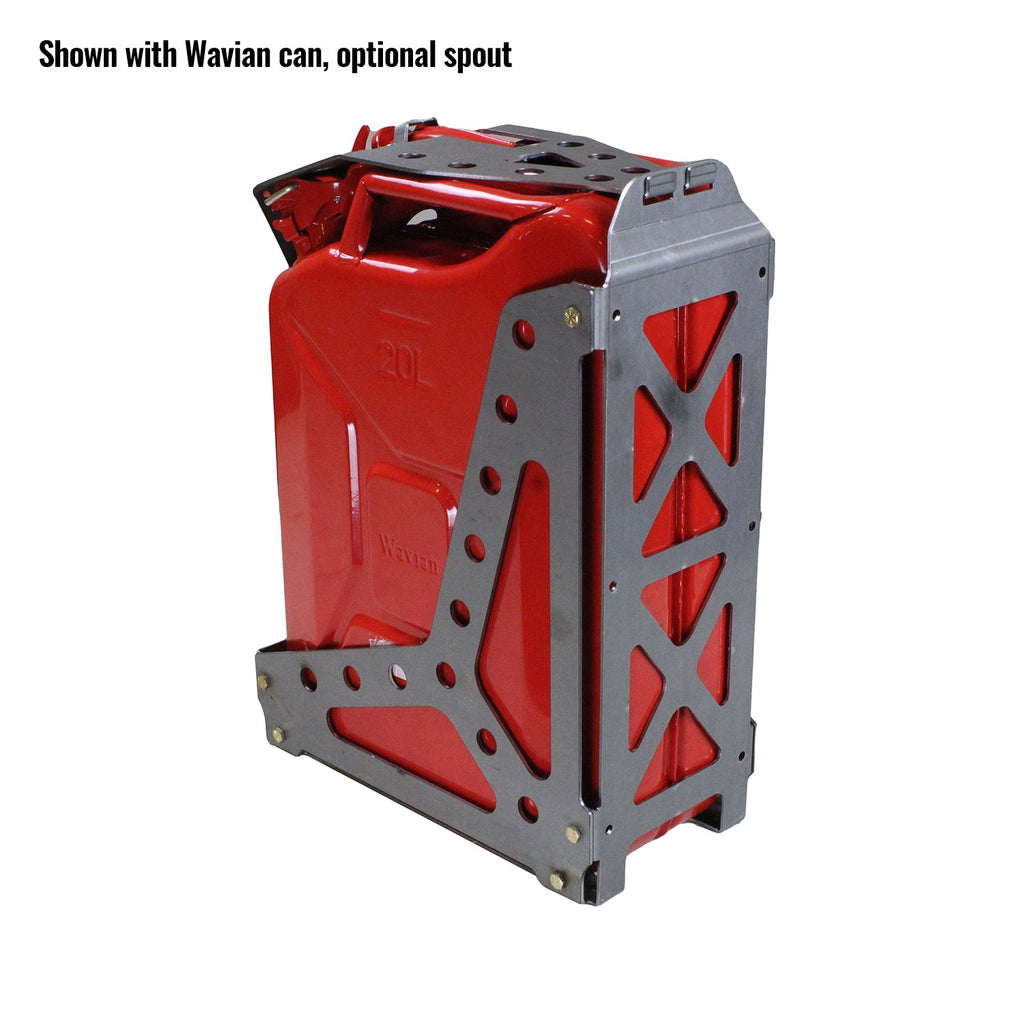 Jerry Can Mount for Wavian and Harbor Freight NATO Gas Cans Motobilt