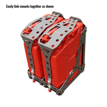 Load image into Gallery viewer, Jerry Can Mount for Wavian and Harbor Freight NATO Gas Cans Motobilt
