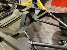 Load image into Gallery viewer, 4 Link Suspension Bracket Kit With Skid Plate For 07-11 Jeep JKU Bare Steel Motobilt