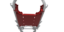 Load image into Gallery viewer, 4 Link Suspension Bracket Kit With Skid Plate For 12-18 Jeep JKU Bare Steel Motobilt