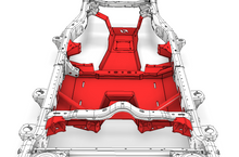 Load image into Gallery viewer, 4 Link Suspension Bracket and Skid Kit for 2018-Present Jeep JLU Motobilt