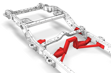 Load image into Gallery viewer, Rear 4 Link Suspension Bracket Kit for 2018-Present Jeep JLU Motobilt