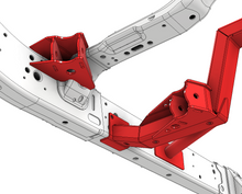 Load image into Gallery viewer, Rear 4 Link Suspension Bracket Kit for 2018-Present Jeep JLU Motobilt