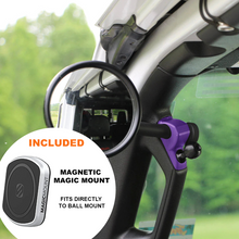 Load image into Gallery viewer, Gladiator JT A-Pillar Side Mirrors with Base Mount Driver AND Passenger