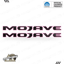 Load image into Gallery viewer, MOJAVE Hood Lettering | Set of 2