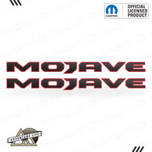 Load image into Gallery viewer, MOJAVE Hood Lettering | Set of 2