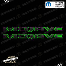 Load image into Gallery viewer, MOJAVE Hood Lettering | Set of 2
